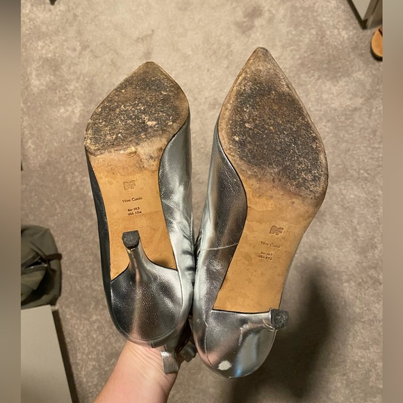 Von Furstenberg Metallic Silver Molly-5 Booties - Picture 10 of 10